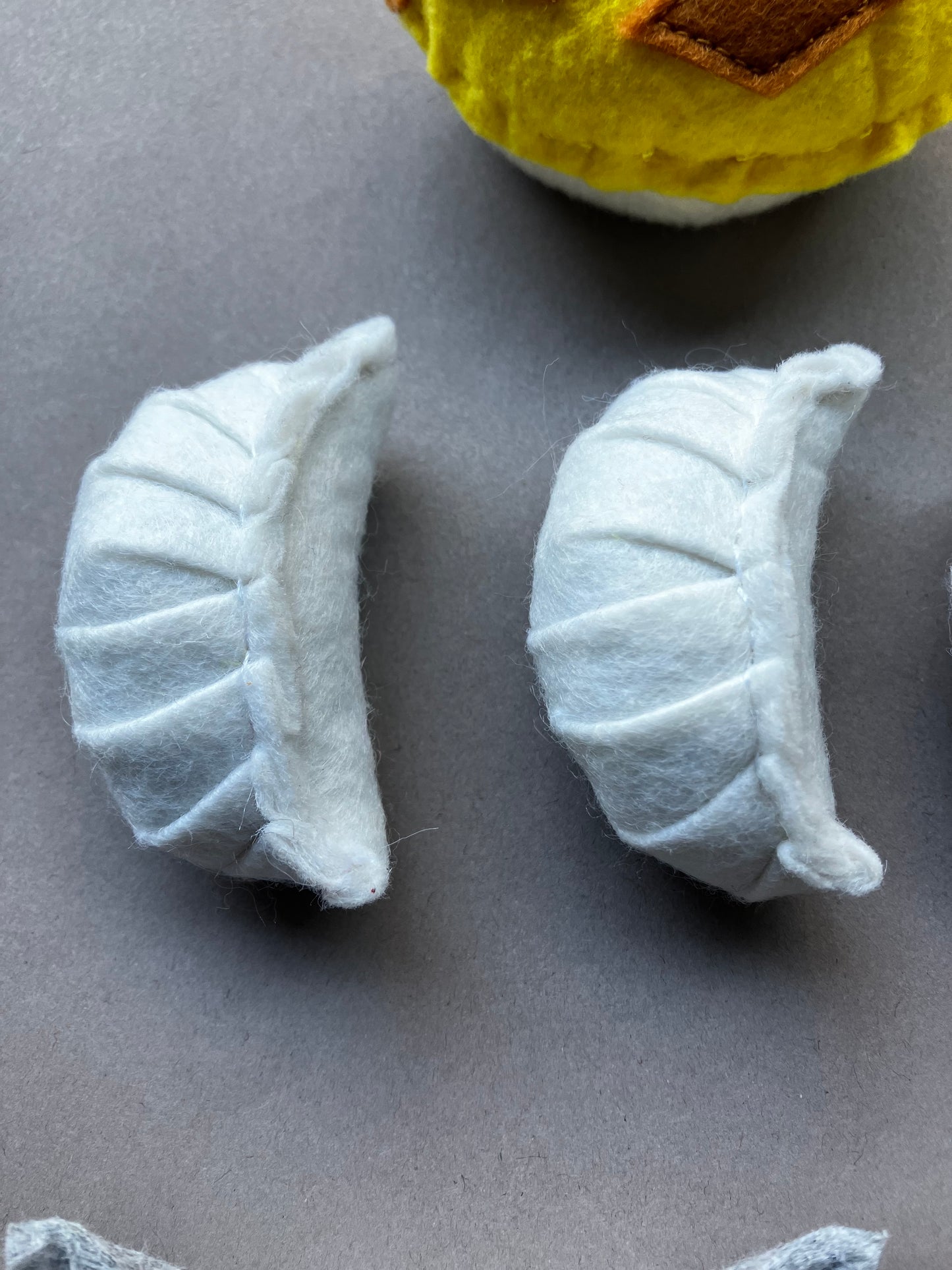 Dim Sum Spielessen-Set: Handgemachtes Filz Montessori Küchenspielzeug