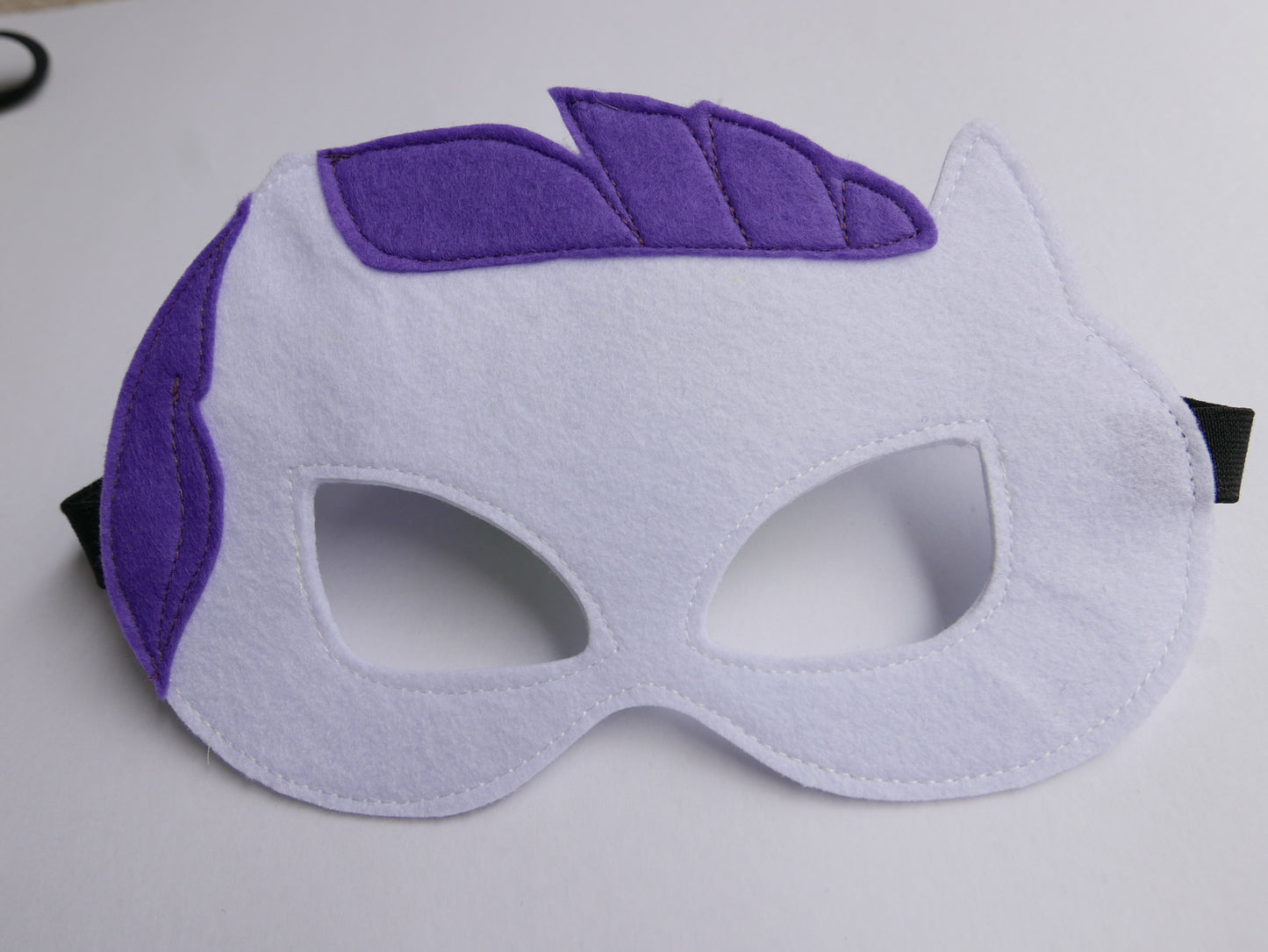 handmade felt colorful pony masks, inspired from my little pony apple jack