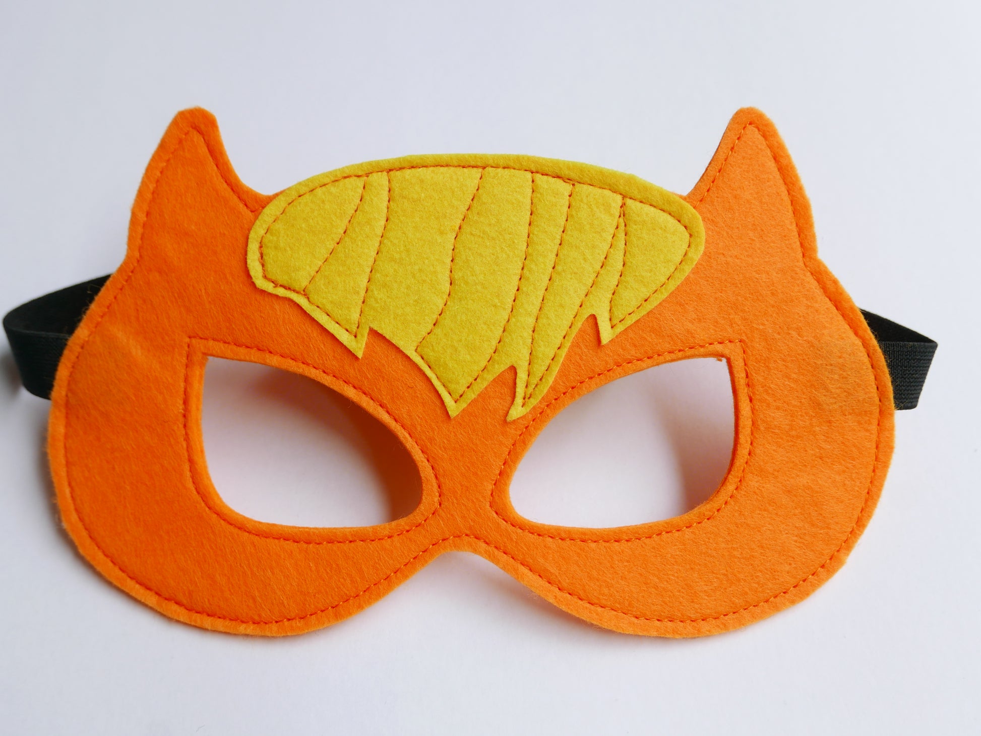 handmade felt colorful pony masks, inspired from my little pony fluttershy