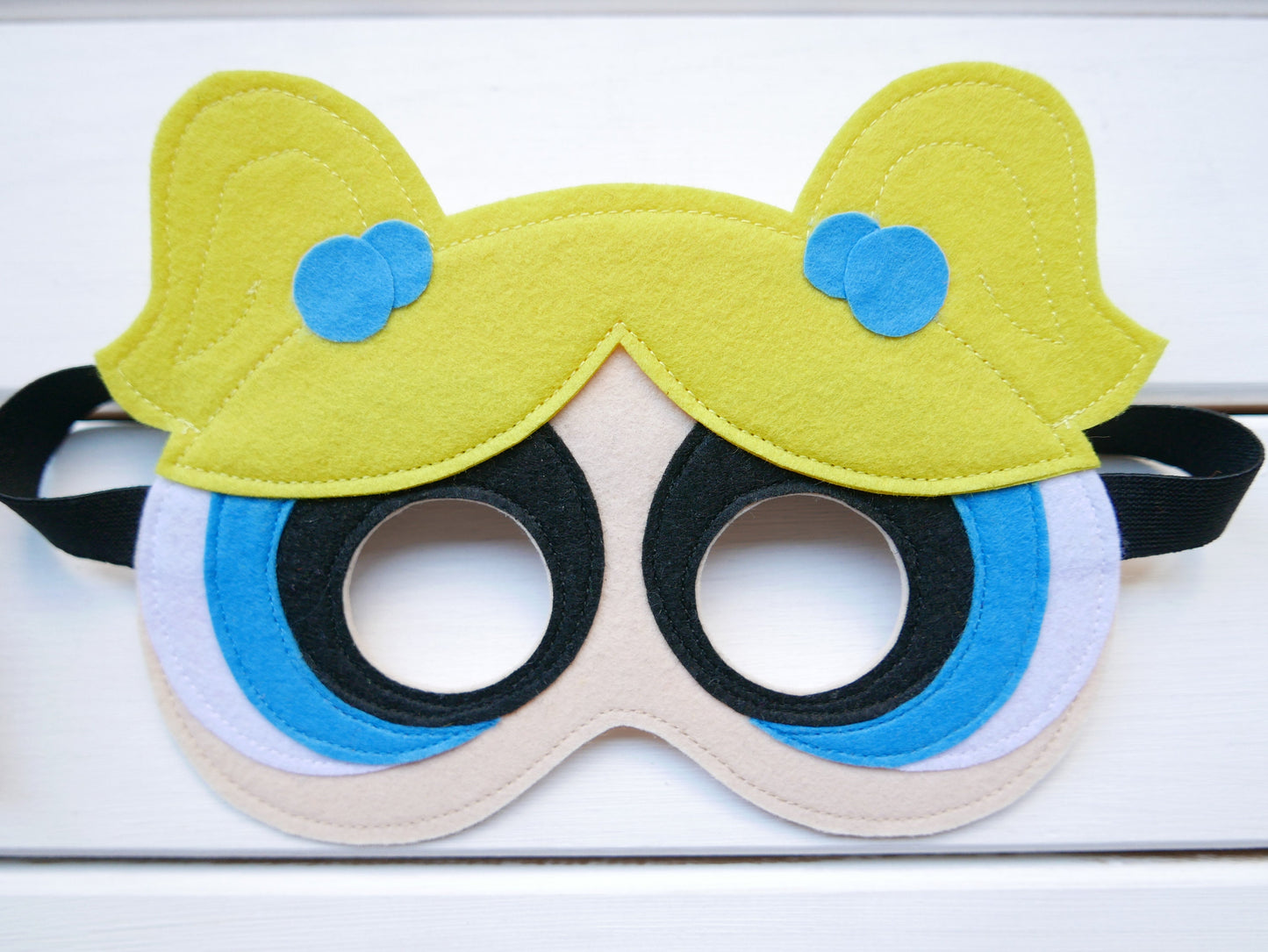 Power Girls Inspired Handmade Felt Masks